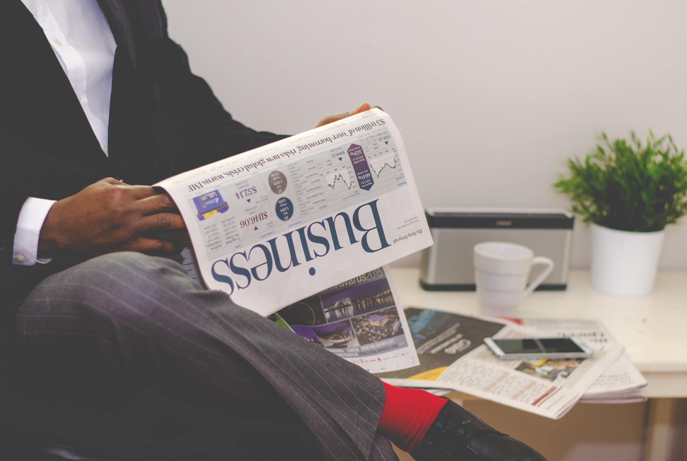 A business newspaper